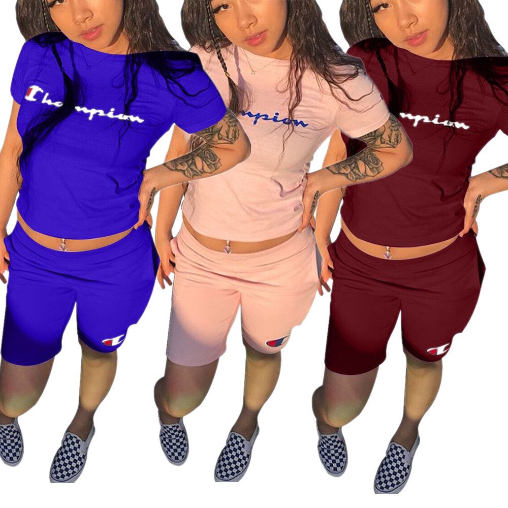 champion top and shorts set