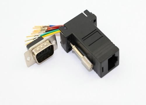 200pcs Rs232 Db9 Female To Rj45 Female Connector Adapter For Dvd Pc Dvr Db9 Female Db9 Rs232db9 Db9 Aliexpress