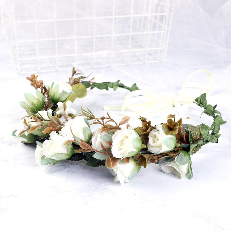 silk flower headband