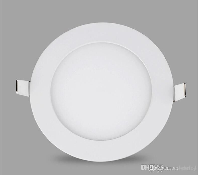 Led Panel Lighting Ceiling Dimmable Epistar Recessed LED Panel Light - 9W, 12W, 15W, 18W, 21W Options, Round/Square, IP45, 85V-265V Spots Led Light Para Interiores - Foto 6