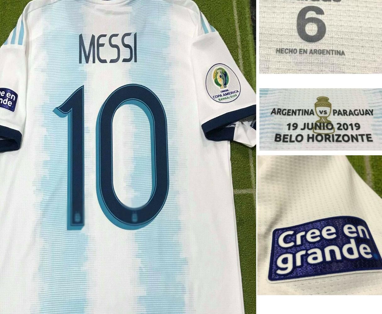 messi game worn jersey
