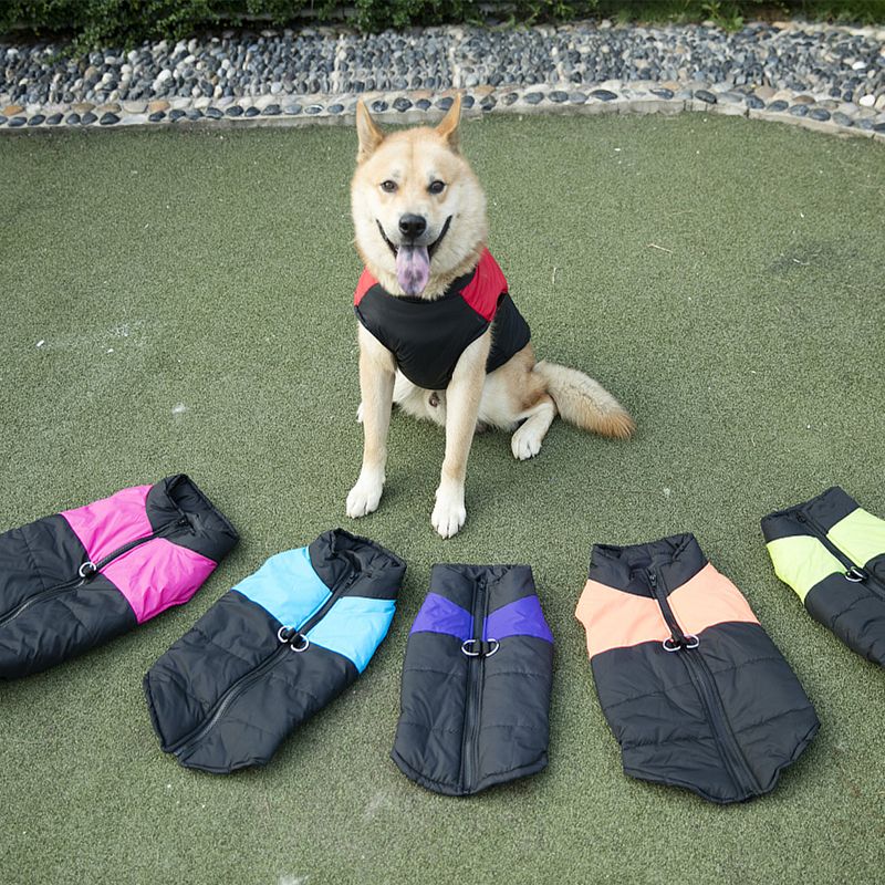 2021 Pet Cold Weather Vest Jacket Dog Down Vest Dog Warm Coat Clothes