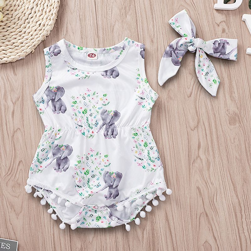 elephant baby clothes girl