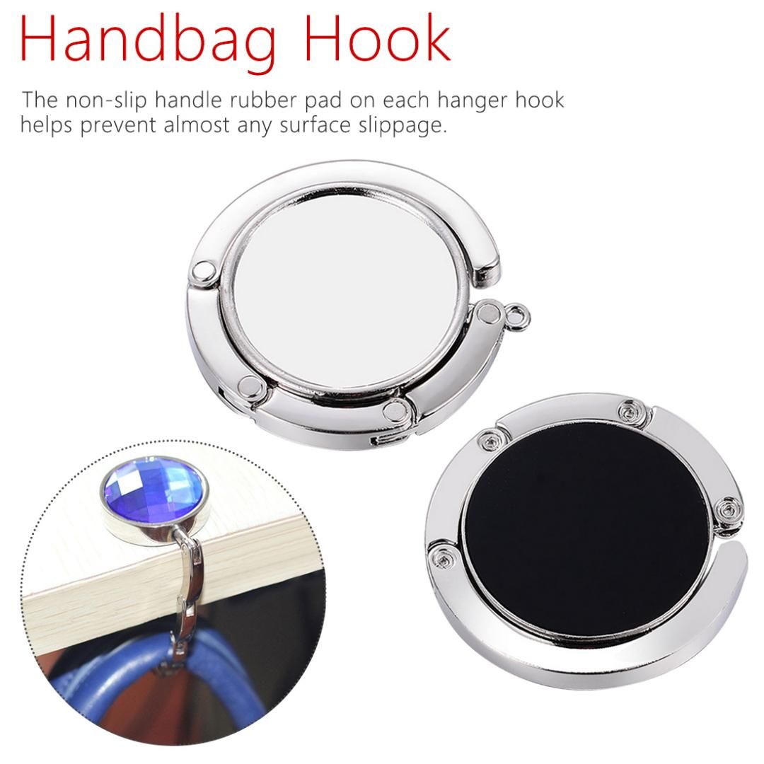 2020 Portable Fashion Folding Crystal Alloy Purse Handbag Bag