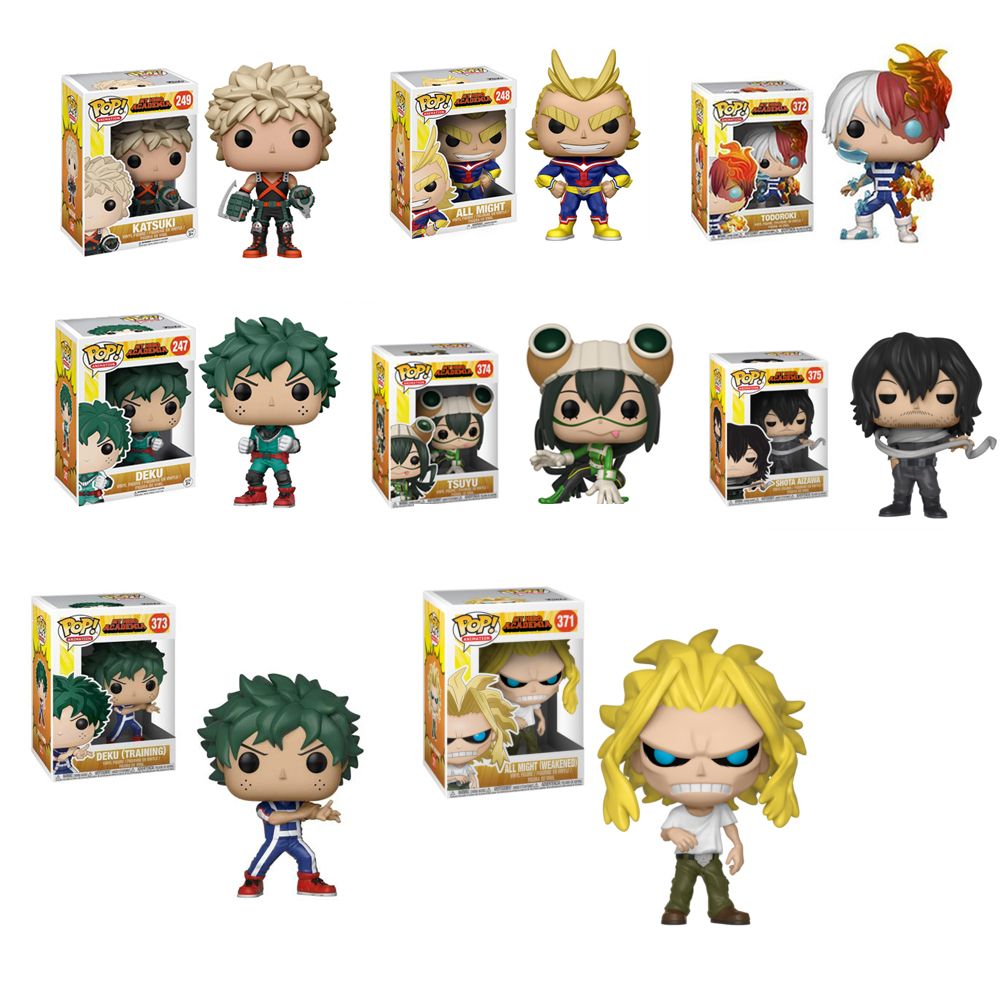 my hero academia pop heads