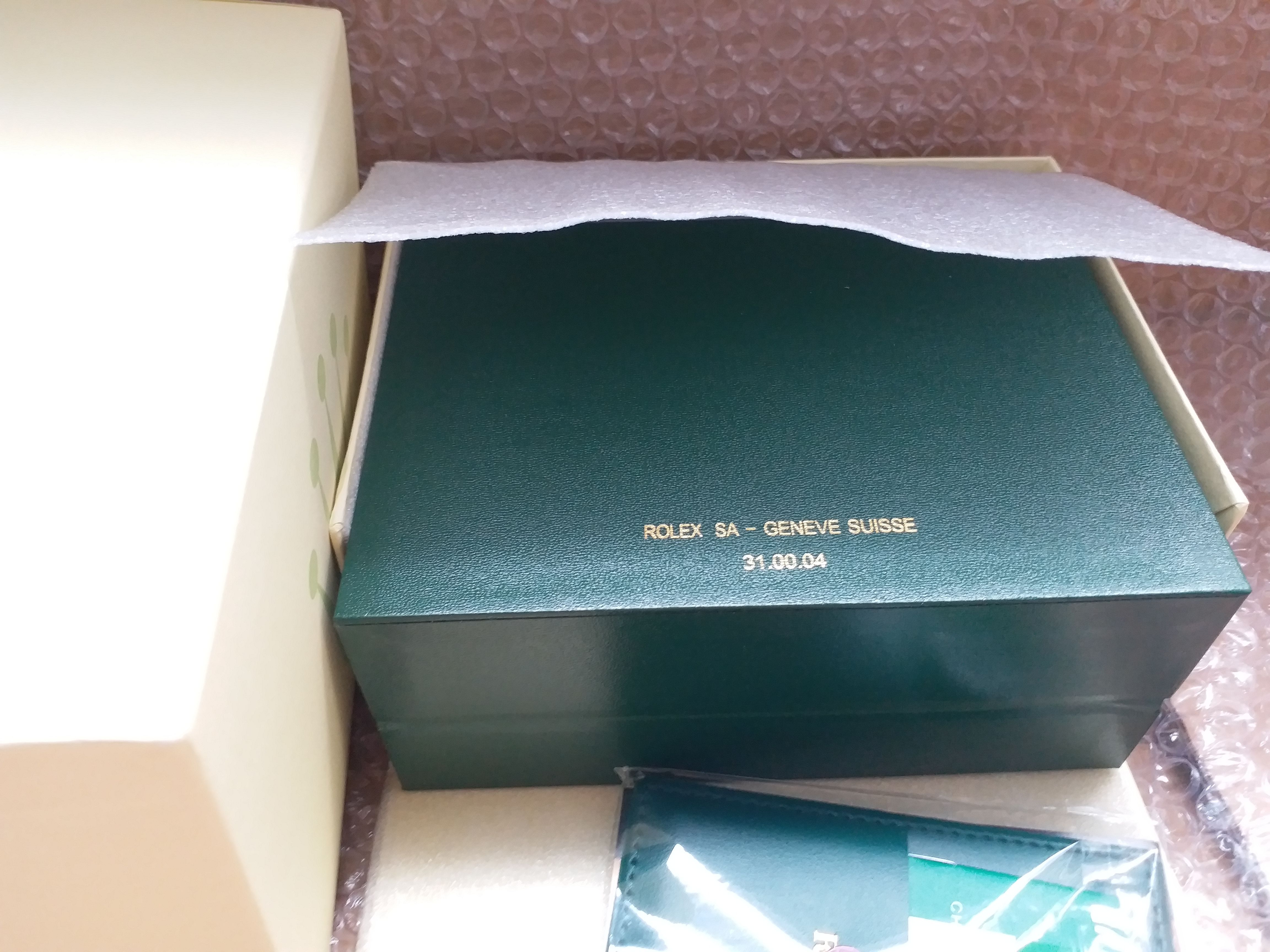 Koop Dropshipping Horloge Dozen \u0026 Koffers Online, GoedkopeLuxe  Horlogedoosjes Voor Rolex Merk Mens Horloges Groen Originele Echte Houten  Geschenkdoos Papier Fit Rolex Watch Box Bij Supplierwatches |DHgate