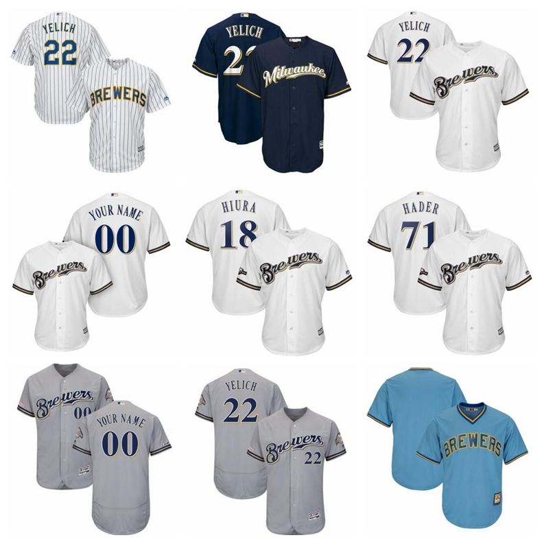 milwaukee brewers youth jersey