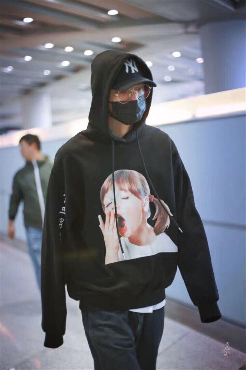 Adlv Sweatshirt Men Women Korea Fashion 