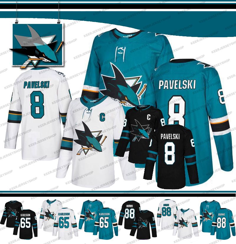 erik karlsson sharks jersey