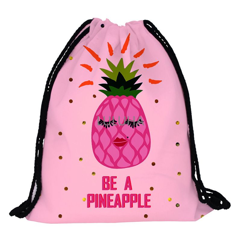 pink pineapple backpack