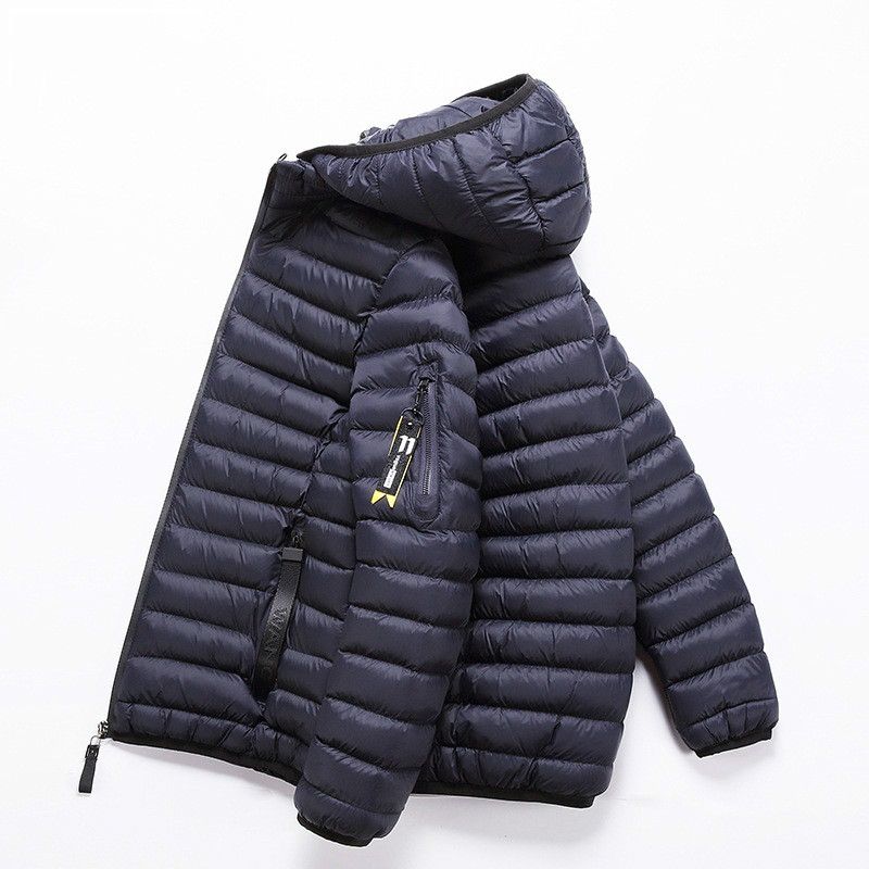mens slim fit parka jacket