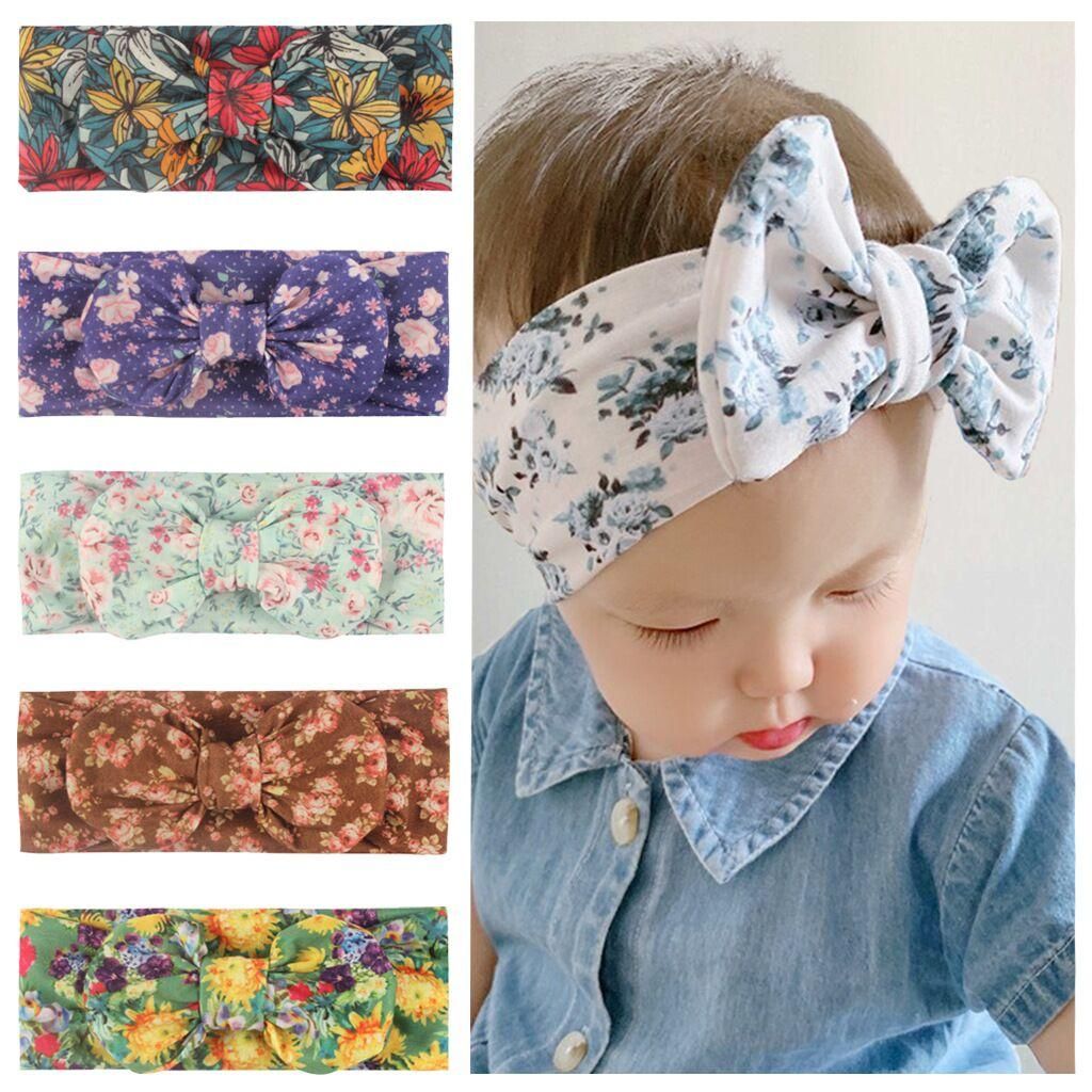 Acheter 36 Conception Ins Bebe Europeen Et Americain Fleur Bow Bandeau Turban Twist Tete Wrap Bebe Fille Boucles Pour Les Cheveux Accessoires Bandana De 0 9 Du Zalakids Fr Dhgate Com