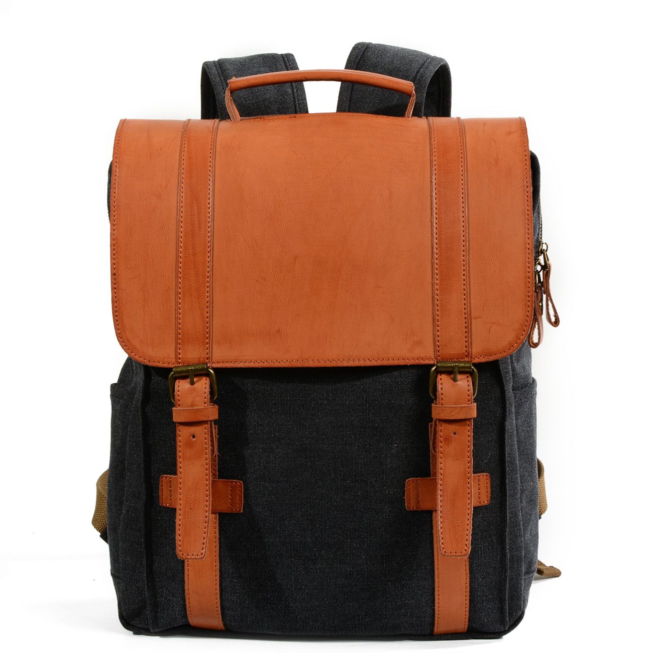 leather outdoor backpack
