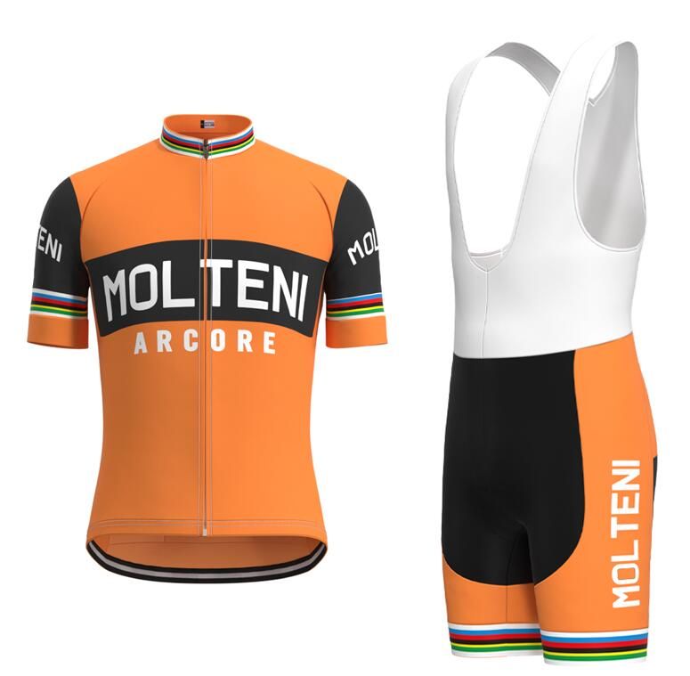 orange cycling jersey womens