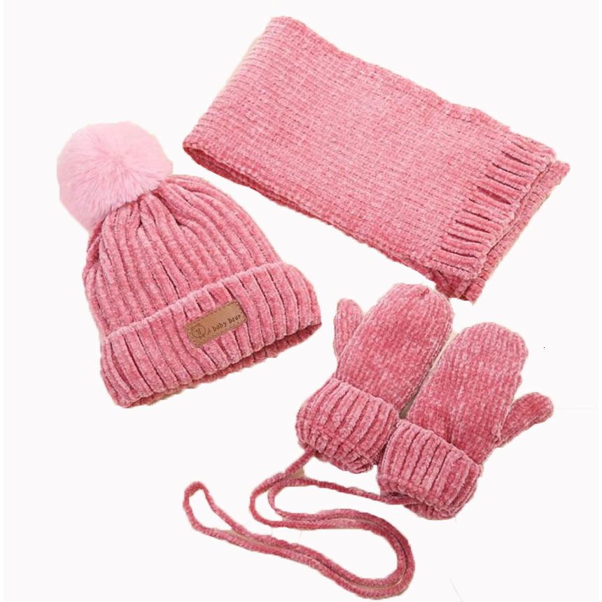 baby boy hat scarf gloves set