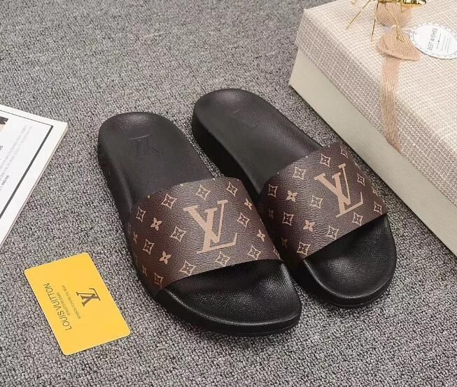 lv womens slides