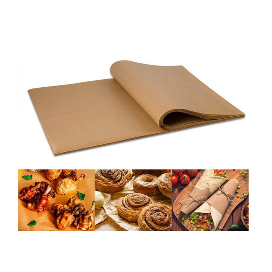 Greaseproof Parchment Paper Baking Sheets Non Stick Precut Baking