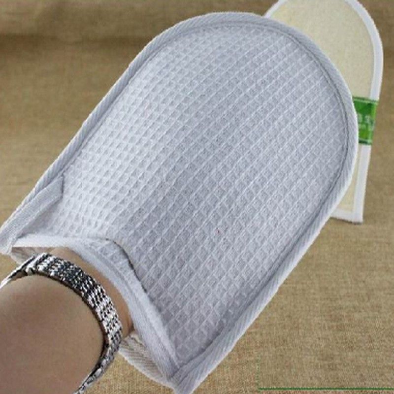 2020 Gloves Bath Loofah Exfoliating Natural Loofah Mitt Back Brush