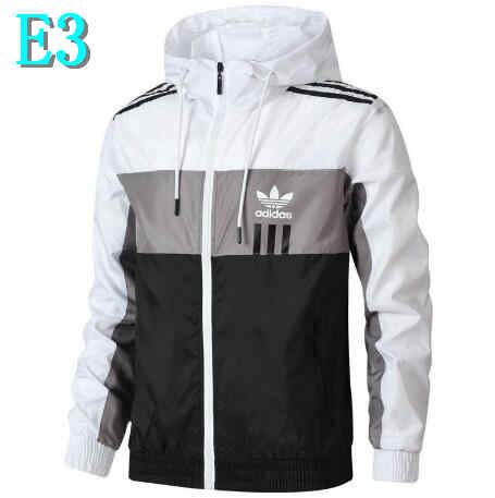 Warm Mens Jackets With 3 Stripes Zippered Men Windbreaker Coats Outdoor Jacket Winter Fashion Brand Jacket Men Tops Wholesalee3 Mens Jacket Types Men