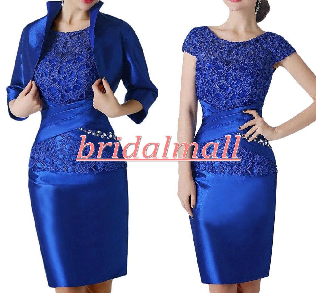 royal blue reception dress