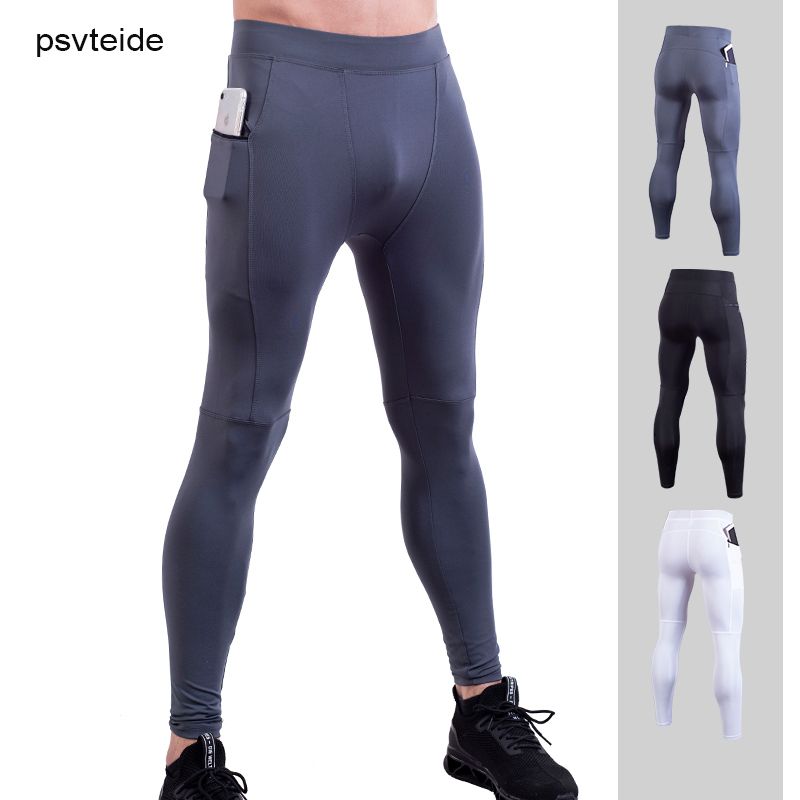 mens compression pants with pockets