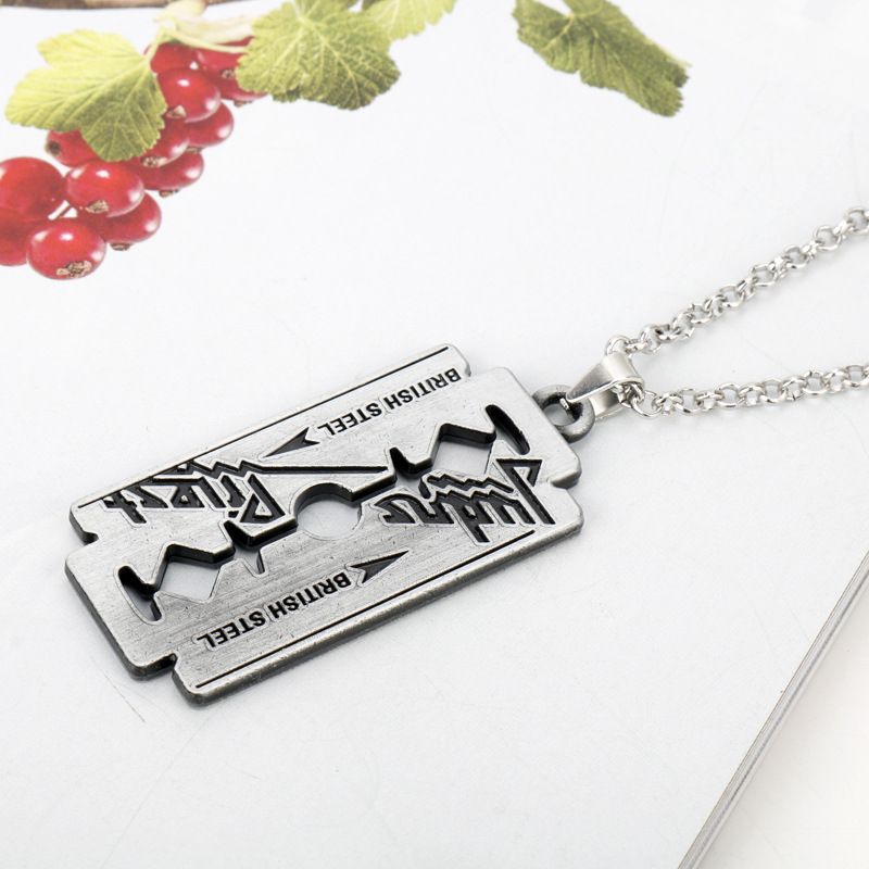 Judas Priest Stainless Steel Blade Necklace