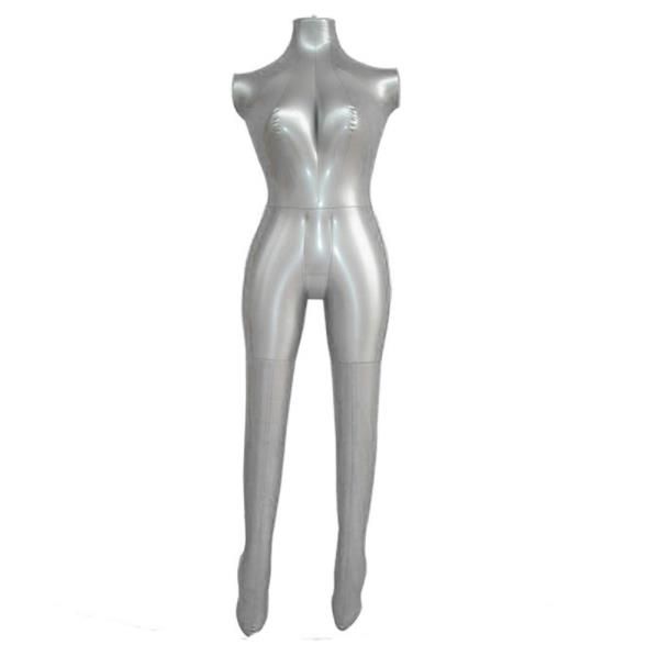 Inflatable Female Full Body Mannequin Dress