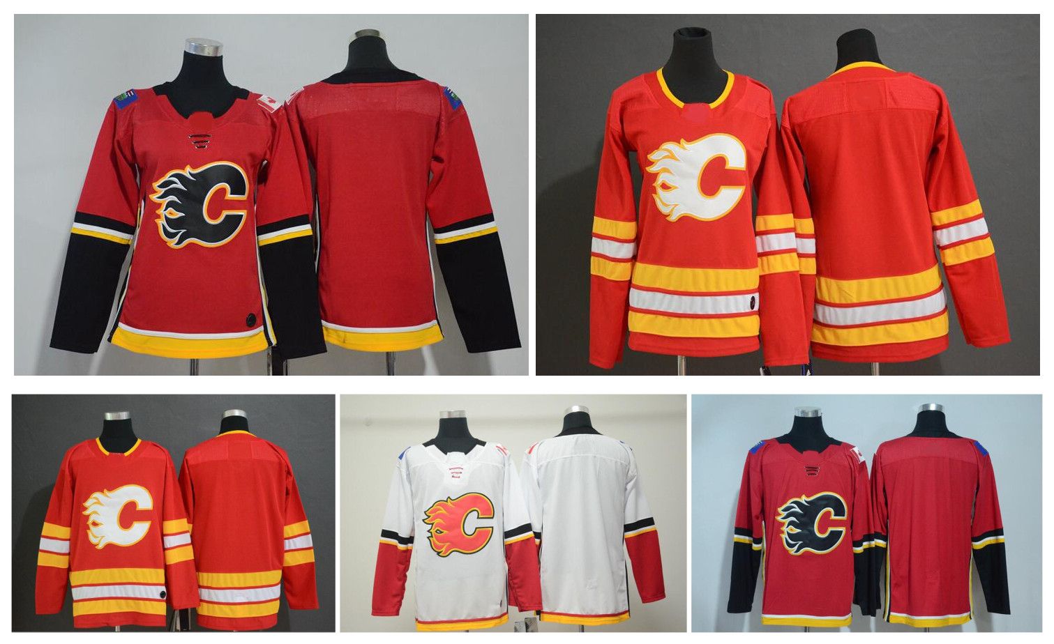 calgary flames blank jersey