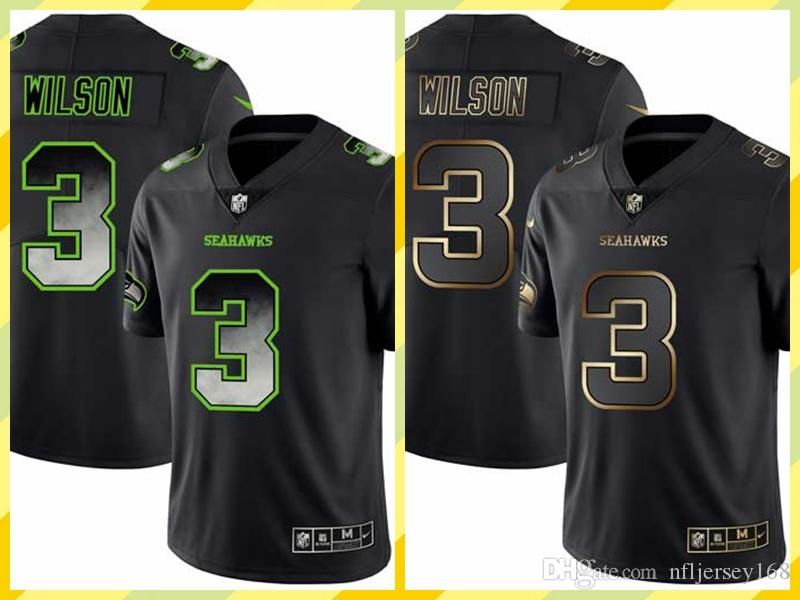 black russell wilson jersey