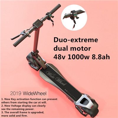 2020 Original Widewheel Scooter Electric Skateboard For 500w Two Wheel Electric Scooters 48v Wide Wheel Dual Moter Scooter From Fitness Equipment 565 33 Dhgate Com