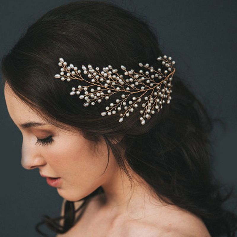 Luxury Flower Headpiece Wedding Hair Accessories Special Occasion