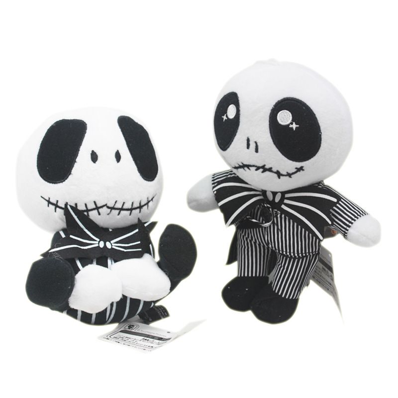 jack and sally stuffed dolls