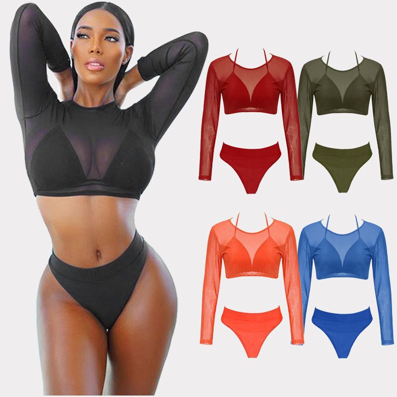 3 piece swim set womens