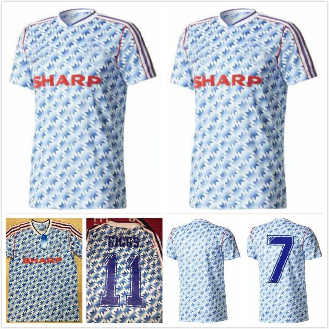 man utd blue and white retro