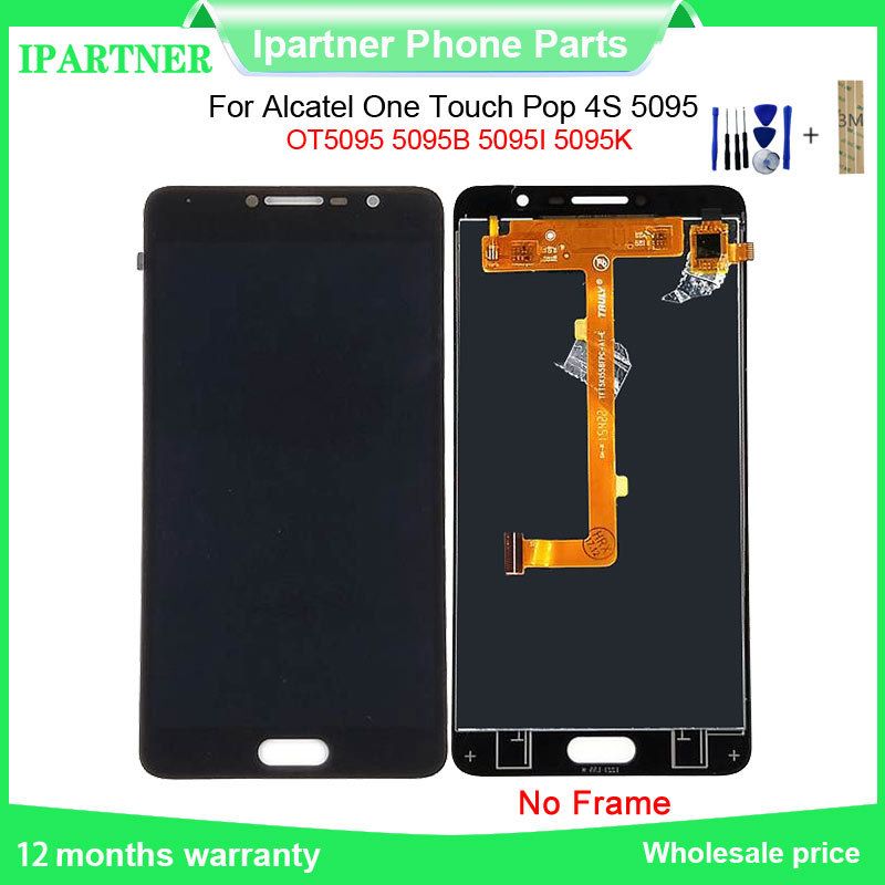 OEM for Alcatel Pop 4s 5095 ot5095 5095b 5095i 5095k pantalla LCD táctil OEM for Alcatel Pop 4s 5095 ot5095 5095b 5095i 5095k pantalla LCD táctil