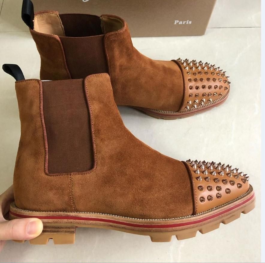 chelsea boots red bottom