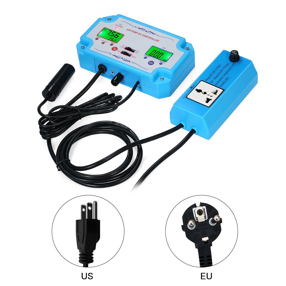 Rilevatore di pH-metro del tester di qualit/à dellacqua per lacquario della piscina dellacqua potabile con compensazione automatica della temperatura