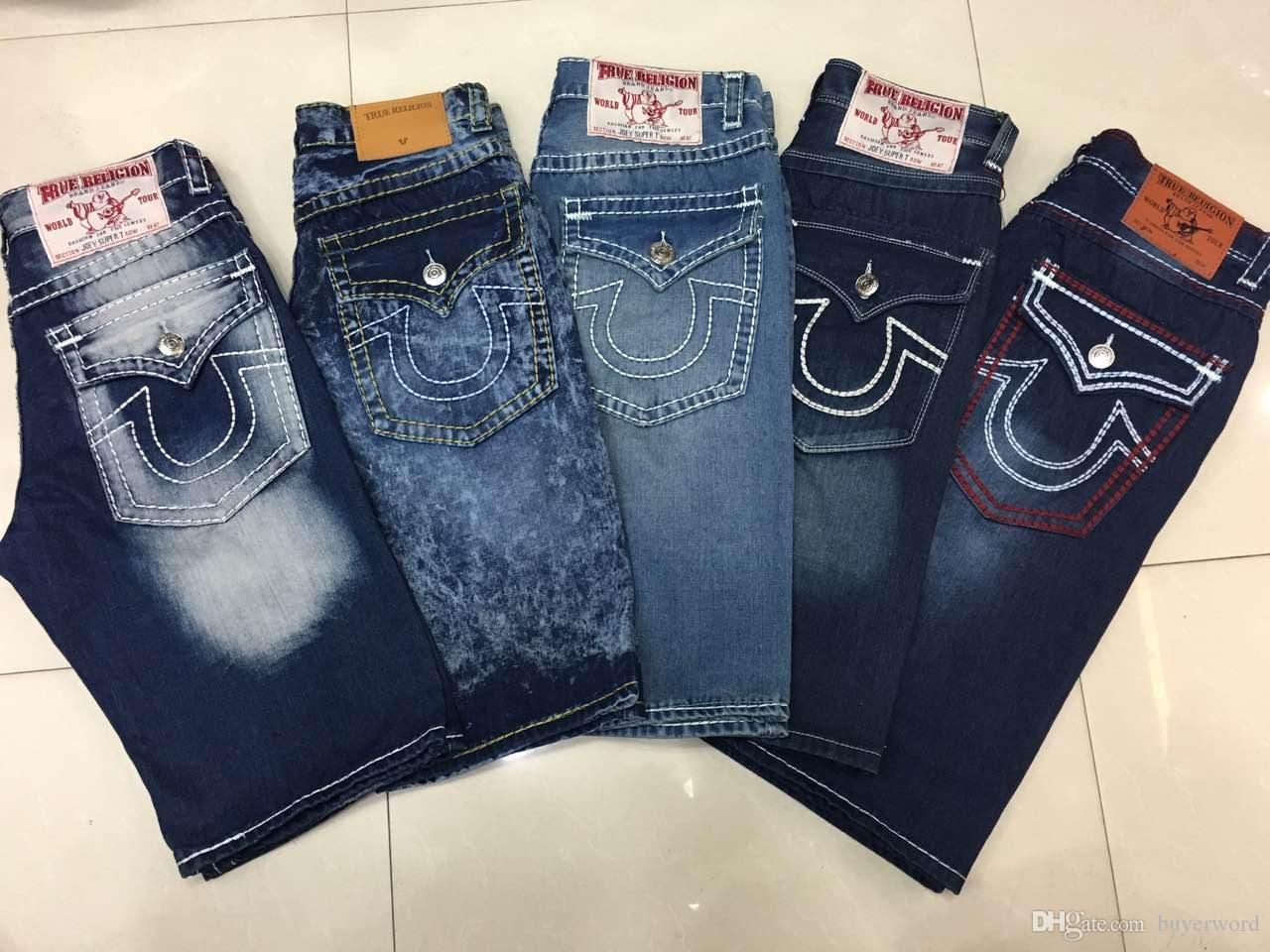 2019 Famous Robin Short Jeans Men Tide 
