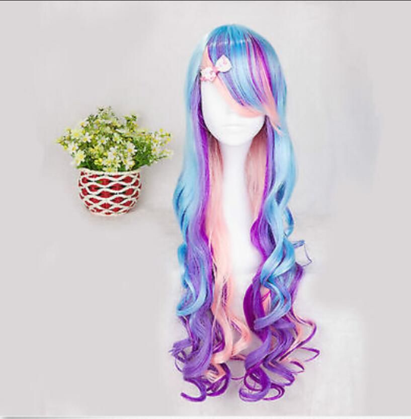 mixed color wigs