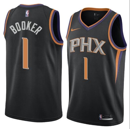 devin booker black swingman jersey