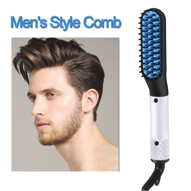 how to use hair straightener for men