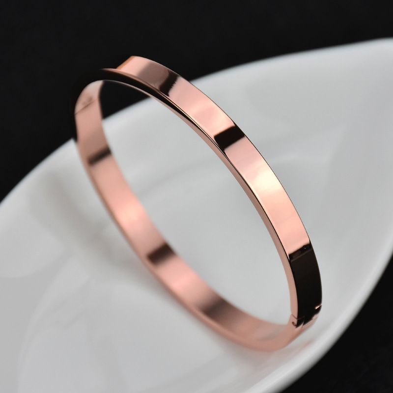 Rose Gold 4mm Bredd