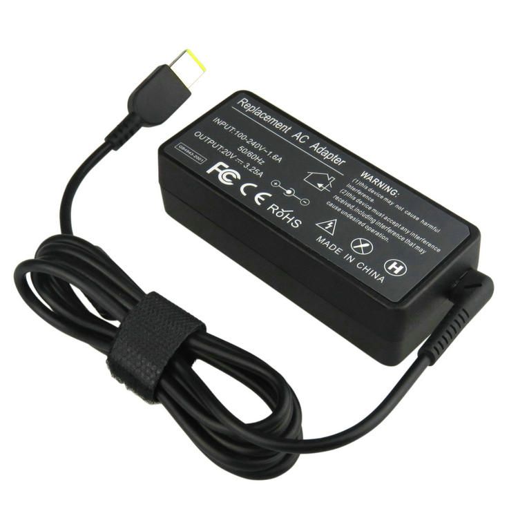 Brand New Notebook Power Adapter for Lenovo Laptop charger 20V 3.25A 65W with Pin rectangle yellow USB Tip