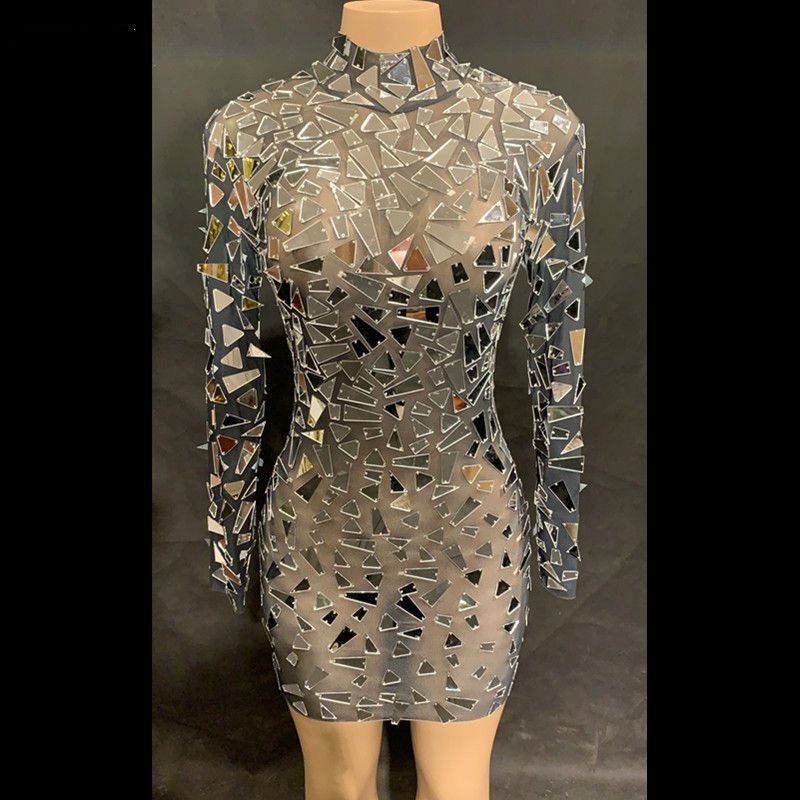 rhinestone dress