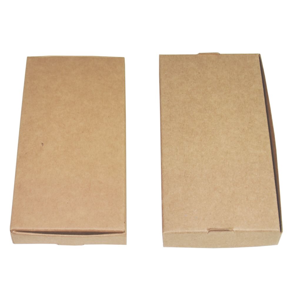 Wholesale Brown Craft Paper Kraft Boxes With Lid For Wishes