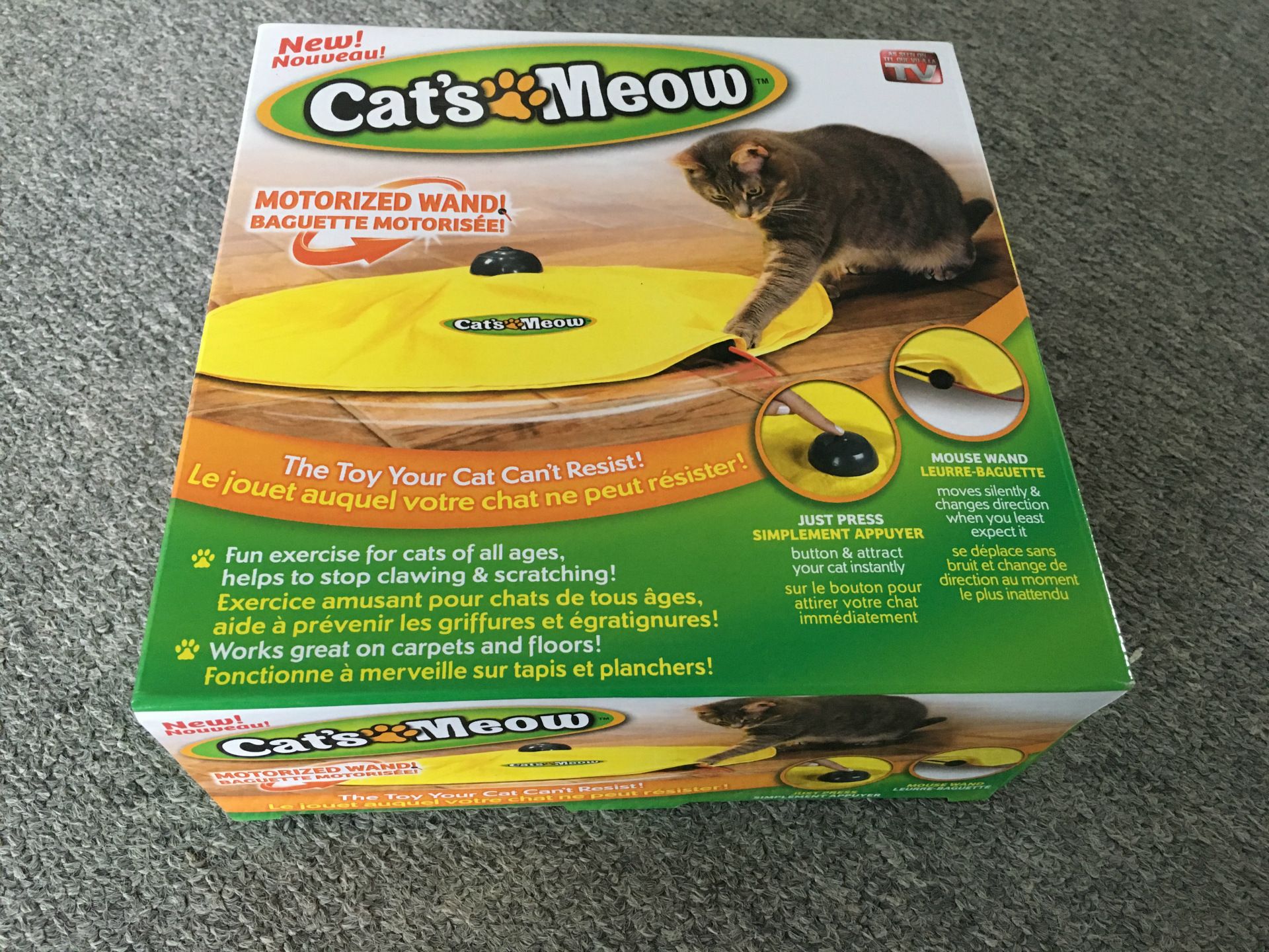 dart cat toy