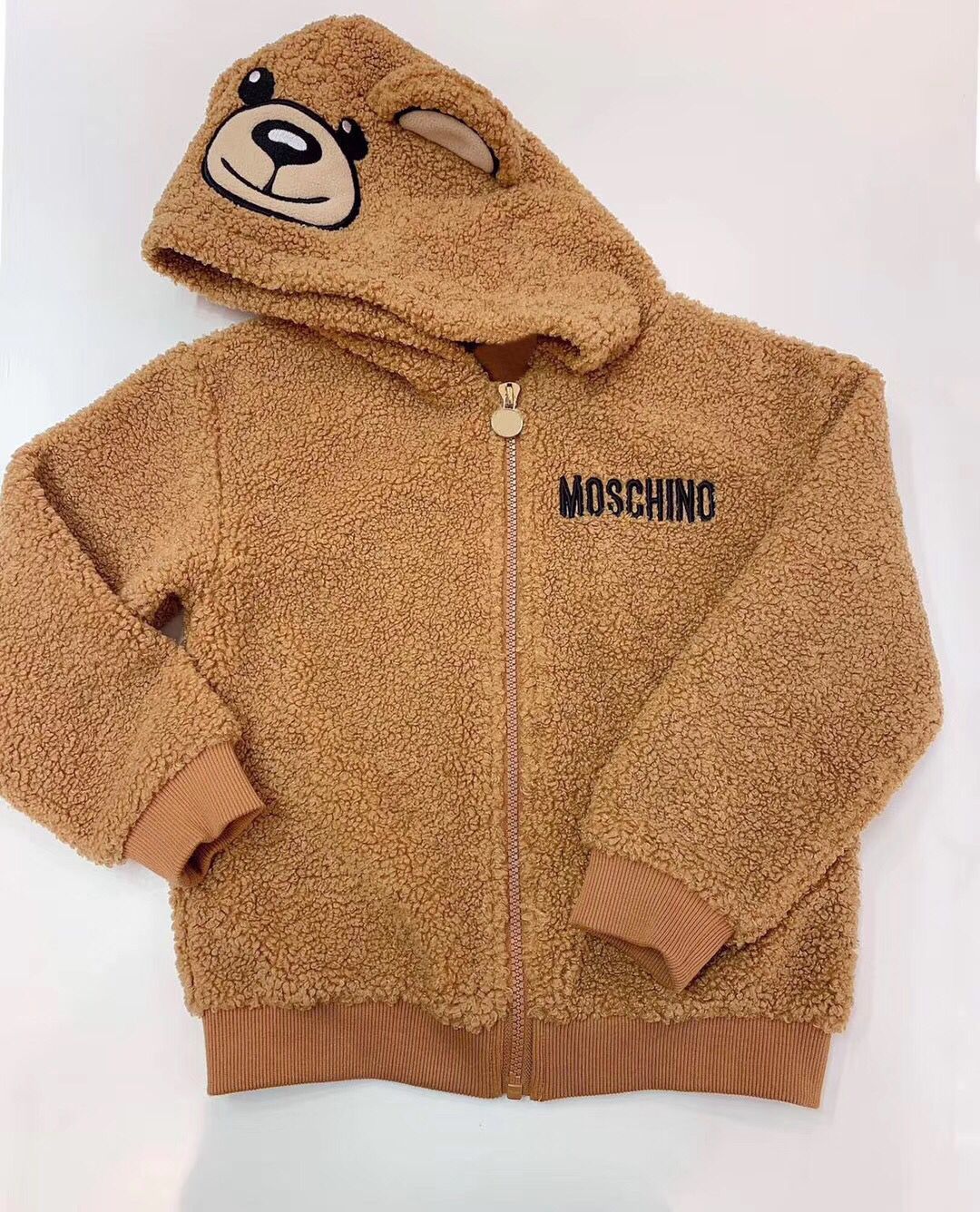 hooded teddy bear jacket
