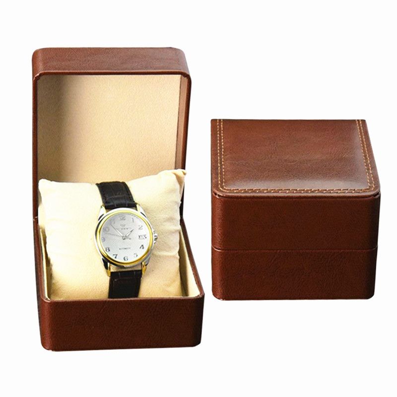 Acheter Pas Cher Mode Montre Bracelet Boîte Présentoir Cadeau Pour Les  Bijoux Bracelet En Cuir Faux Porte Cadeau Coffret Du 3,59 € | Fr.Dhgate