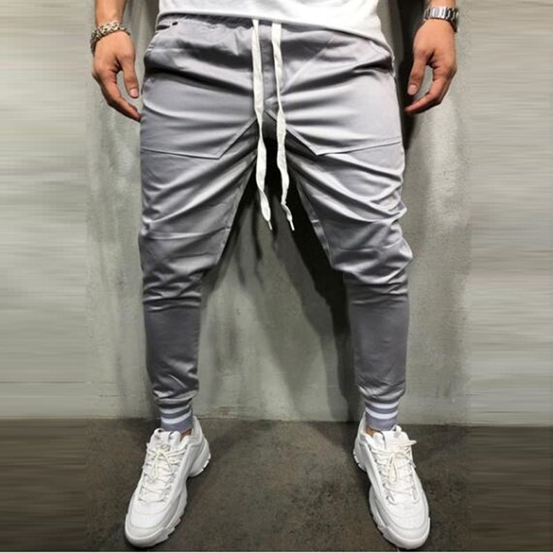 calça masculina com elastico no tornozelo