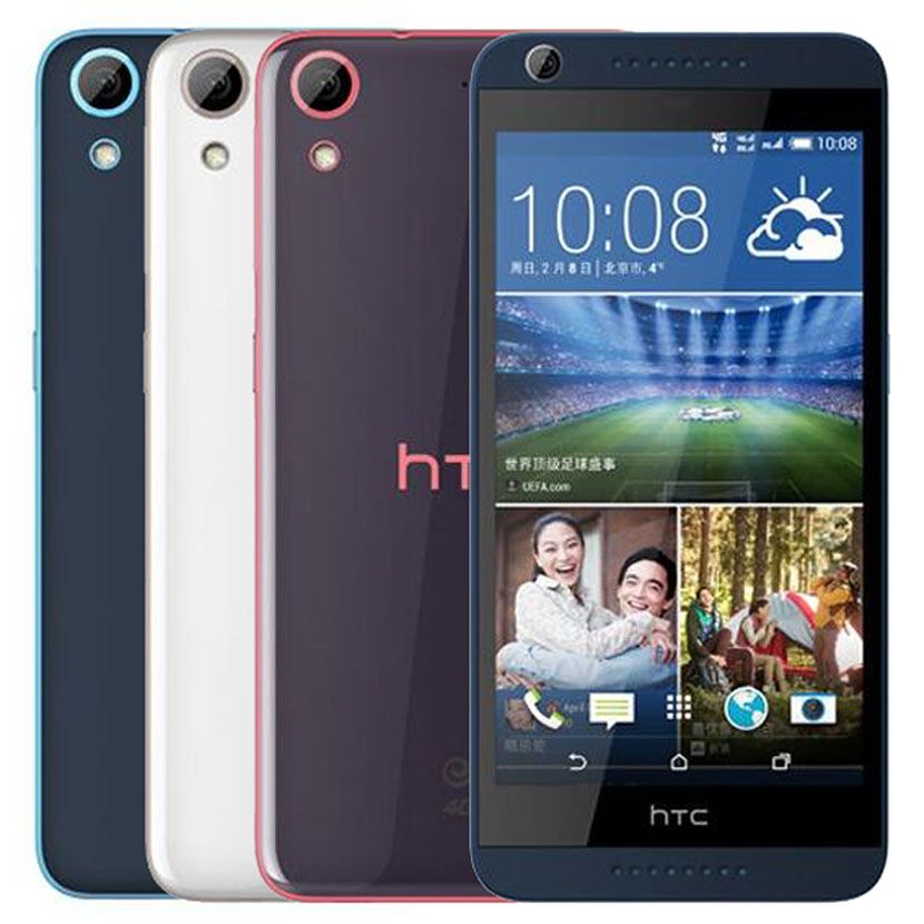 Восстановленный Оригинал HTC Desire 626 5,0-дюймовый окт ядро ​​2GB RAM 16GB ROM 13 Мпикс камера Android мобильного телефон Бесплатной доставки Свободно DHL 30шт